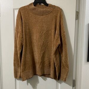 Source Unknown Brown Turtleneck Sweater